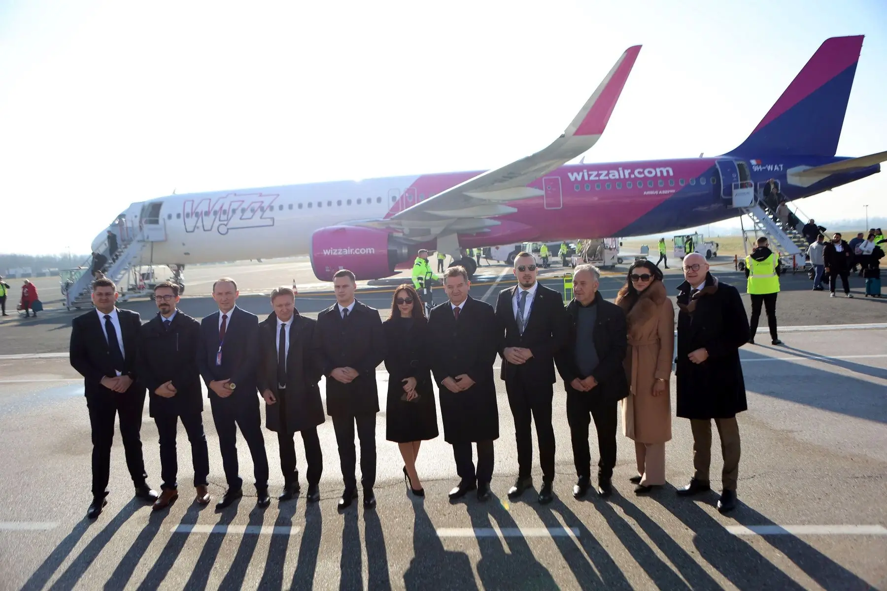 Svečano otvorena Wizz Air baza na Međunarodnom aerodromu Tuzla